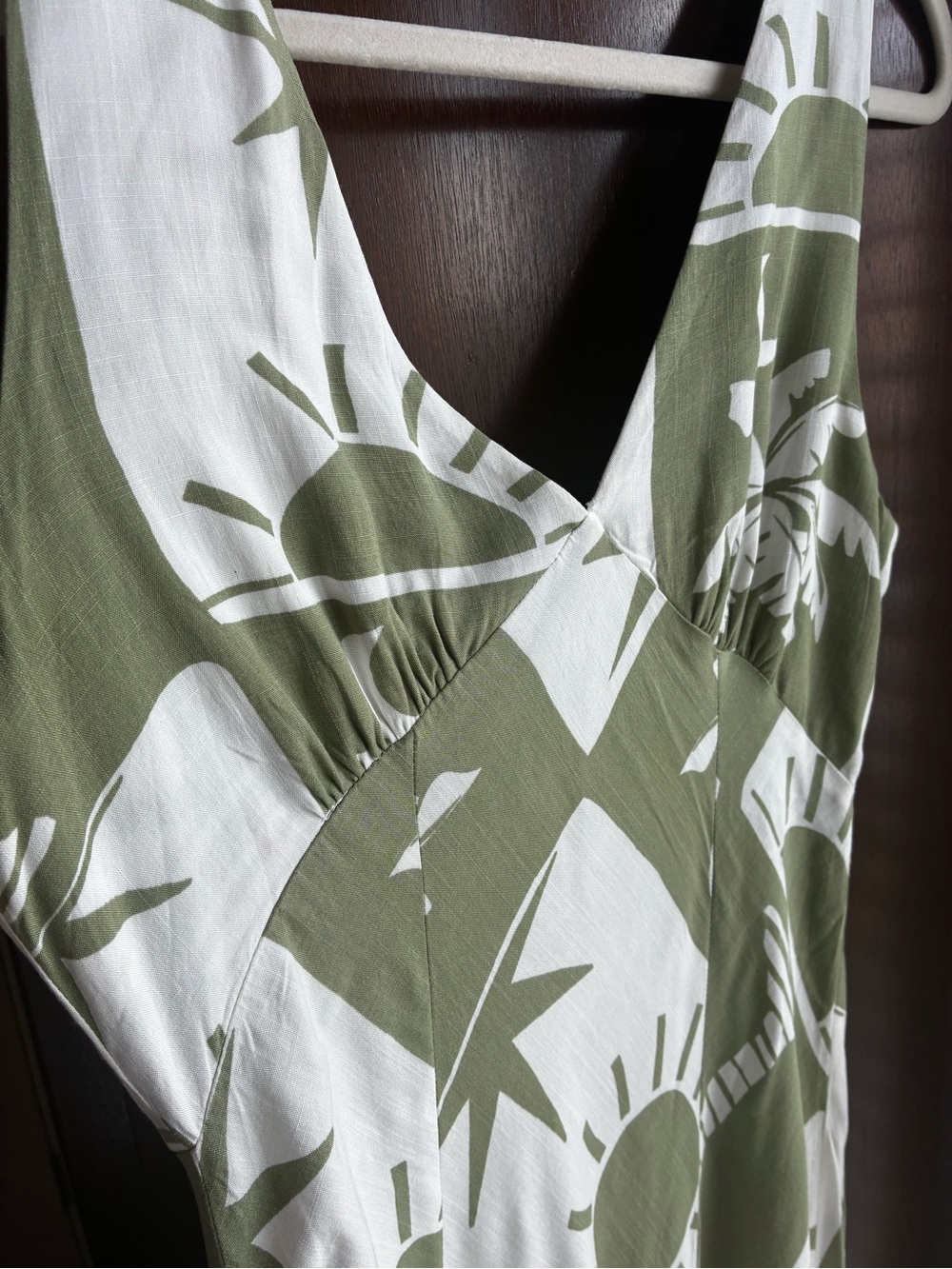 Paper Heart Tropical Print Maxi Dress Size Medium - Picture 3 of 7